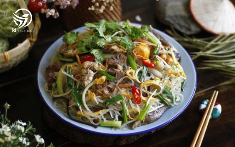 Miến Xào Mề Gà